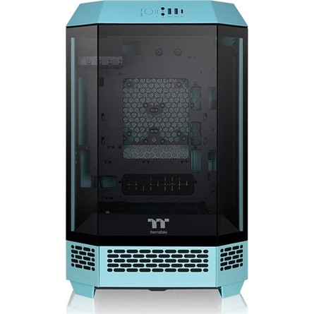 Thermaltake The Tower 300 Turquoise táp nélküli MT Mini Tower számítógépház türkiz