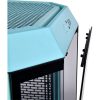 Thermaltake The Tower 300 Turquoise táp nélküli MT Mini Tower számítógépház türkiz