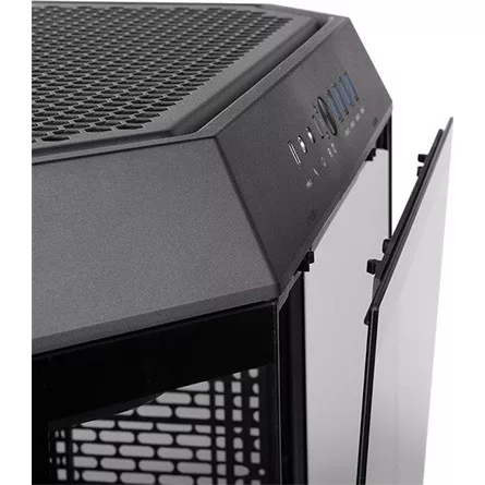 Thermaltake The Tower 600 Black táp nélküli ablakos Mid Tower számítógépház fekete