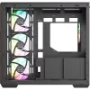 Thermaltake View 380 WS ARGB táp nélküli ablakos Mid Tower számítógépház fekete