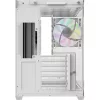 Thermaltake View 380 WS ARGB Snow táp nélküli ablakos Mid Tower számítógépház fehér