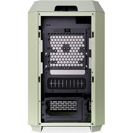 Thermaltake The Tower 250 Matcha Green táp nélküli ablakos Mini-ITX számítógépház zöld