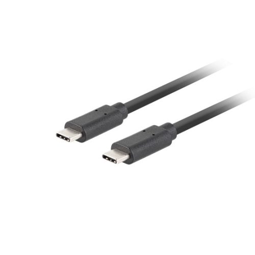 Lanberg USB-C (M/M) 3.1 Gen 2 kábel, 1,8 m, 10 Gb/s PD 100W fekete