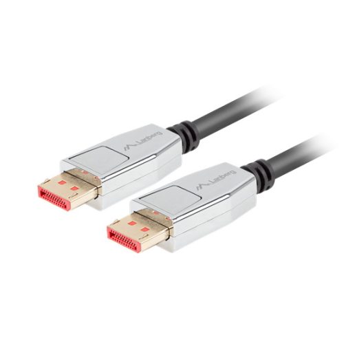 Lanberg displayport v1.4 kábel, M/M 20 PIN, 8K 60HZ, 1.8 méter, fekete