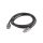 Lanberg DisplayPort (M)->HDMI (M) kábel 1,8 m, 4K, fekete-ezüst