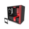 NZXT HÁZ NZXT mITX - H210i Matt fekete/piros - CA-H210I-BR