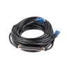 Lanberg HDMI (M/M) v2.0 kábel, 15 m, 4K réz, fekete