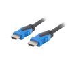 Lanberg HDMI (M/M) v2.0 kábel 20 m, 4K réz, fekete