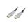 Lanberg HDMI (M/M) v2.0 kábel, 100 m, optikai, fekete, AOC
