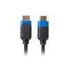 Lanberg HDMI M/M V2.1 kábel 1,8 méter, 8K@60HZ, CCS, fekete