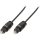 LogiLink Toslink -> Toslink M/M audio kábel 5m fekete PMMA