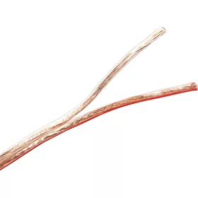 LogiLink CCA 2x0,25mm2 hangszóró kábel 50m átlátszó