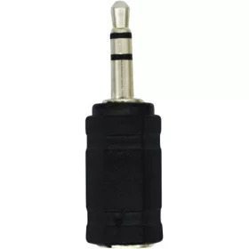   LogiLink Jack stereo 3,5mm (3pin) -> Jack stereo 2,5mm M/F adapter fekete