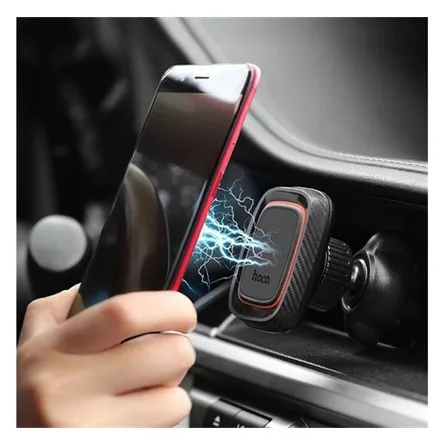 HOCO CA23 autós tartó szellőzőre, 360°, FEKETE