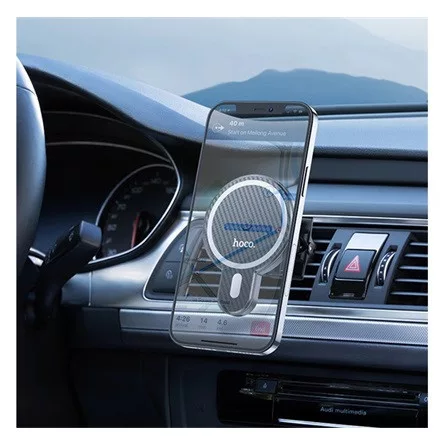 HOCO CA85 autós tartó szellőzőre, MagSafe, FEKETE