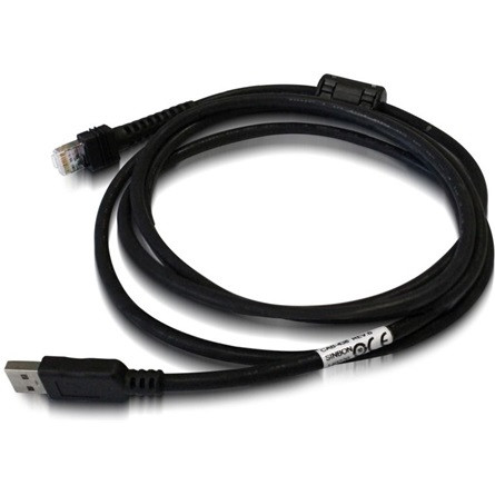 Datalogic USB-A 2.0 -> RJ45 M/M adatkábel 2m fekete