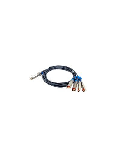 Qnap QSFP28 100GbE break out four SFP28 25GbE twinaxial direct attach cable, 1.5