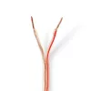 Nedis CABR2500TR250 réz hangszóró kábel 2 x 2.50 mm, 25m