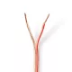 Nedis CABR2500TR250 réz hangszóró kábel 2 x 2.50 mm, 25m