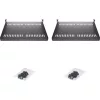 StarTech 2-PACK 1U RACK SHELF VENTED .