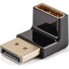 Club 3D ADA Club3D DisplayPort Male to DisplayPort 1.4 Female 90 Degree Angled Adapter 4K120Hz M/F