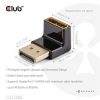 Club 3D ADA Club3D DisplayPort Male to DisplayPort 1.4 Female 90 Degree Angled Adapter 4K120Hz M/F