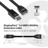 Club 3D KAB Club3D DisplayPort 1.4 HBR3 Extension kábel 8K60Hz M/F 2m /6.56ft