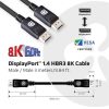 Club 3D KAB Club3D DisplayPort 1.4 HBR3 8K60Hz 28AWG kábel M/M - 3m