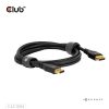 Club 3D Kábel - CAC-1094 (DisplayPort 2.1, 8K2420Hz, 2m, DP80, VESA tanúsítvány, M/M)