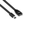 Club 3D ADA Club3D Mini DisplayPort to DisplayPort1.4 Extension Cable 8K60Hz DSC1.2 HBR3 HDR M/F 1m/3.28 ft