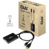 Club 3D ADA Club3D Mini DisplayPort to Dual Link DVI, HDCP ON version Active Adapter - HDCP-támogatással rendelkező kijelzőkhöz