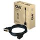 Club 3D Kábel - CAC-1211 (DVI-D to HDMI 1.4, 2m, M/F, kétirányú, UHD 4K30Hz, Arany érintkezők)