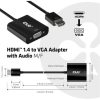 Club 3D ADA Club3D HDMI 1.4 to VGA Adapter with Audio M/F