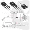 Club 3D ADA Club3D HDMI 1.4 to VGA Adapter with Audio M/F