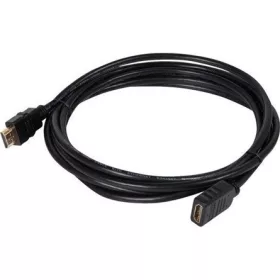   Club 3D CAC-1321 HDMI 2.0 -> HDMI 2.0 M/F video kábel hosszabbító 3m fekete