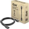 Club 3D KAB Club3D High Speed HDMI 4K 120Hz 8k 60Hz Extension kábel M/F 1m/3,23ft