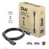 Club 3D KAB Club3D High Speed HDMI 4K 120Hz 8k 60Hz Extension kábel M/F 1m/3,23ft