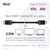 Club 3D KAB Club3D HDMI 2.1 MALE TO HDMI 2.1 MALE ULTRA HIGH SPEED 4K 120Hz  1,5m/ 4,928ft