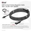 Club 3D KAB Club3D USB 3.2 Gen1 Active Repeater kábel - 10 m Male/Female