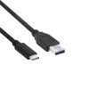 Club 3D KAB Club3D USB 3.1 Type-C to Type-A kábel 10Gbps PD 60W M/M - 1m