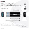 Club 3D ADA Club3D USB 3.2 Gen1 Type A to USB 3.2 Gen1 Type C Adapter M/F