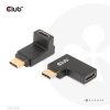 Club 3D ADA Club3D USB Type-C Gen2 Angled Adapter set of 2 up to 4K120Hz M/F