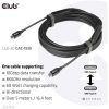 Club 3D KAB Club3D USB 3.2 Gen2 Type C to C Active Bi-directional Cable 8K60Hz M/M 5m/16.4ft