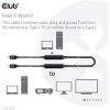 Club 3D KAB Club3D USB 3.2 Gen2 Type C to C Active Bi-directional Cable 8K60Hz M/M 5m/16.4ft