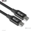 Club 3D KAB Club3D USB 3.2 Gen2 Type C to C Active Bi-directional Cable 8K60Hz M/M 5m/16.4ft