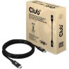 Club 3D KAB Club3D USB4 Gen2x2 Type-C Bi-Directional USB-IF Certified Cable 4K60Hz, Data 20Gbps, PD 240W(48V/5A) EPR M/M