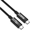 Club 3D KAB Club3D USB4 Gen3x2 Type-C Bi-Directional USB-IF Certified Cable 8K60Hz, Data 40Gbps, PD 240W(48V/5A) EPR M/M