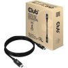 Club 3D KAB Club3D USB4 Gen3x2 Type-C Bi-Directional USB-IF Certified Cable 8K60Hz, Data 40Gbps, PD 240W(48V/5A) EPR M/M