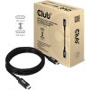 Club 3D KAB Club3D USB4 Gen3x2 Type-C Bi-Directional Cable 8K60Hz, Data 40Gbps, PD 240W(48V/5A) EPR M/M 2m