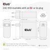Club 3D Hálózati Töltő - CAC-1914EU (USB-C, 140W, GaN technológia, PD 3.1)